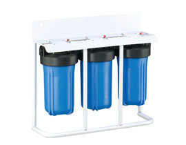 10" Big Blue whole House Stand Type 3-Stage Water Purifier